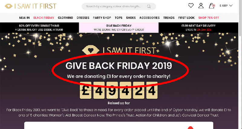 Give back friday 2019