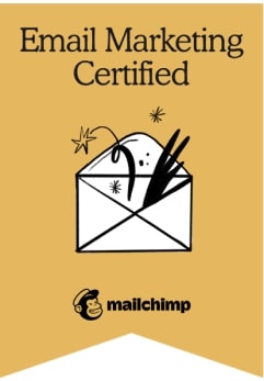 Mailchimp AcademyBadge - Marketing