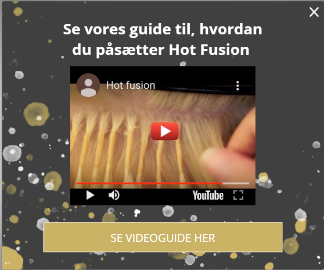 Guide til hvordan du påsætter hot fusion